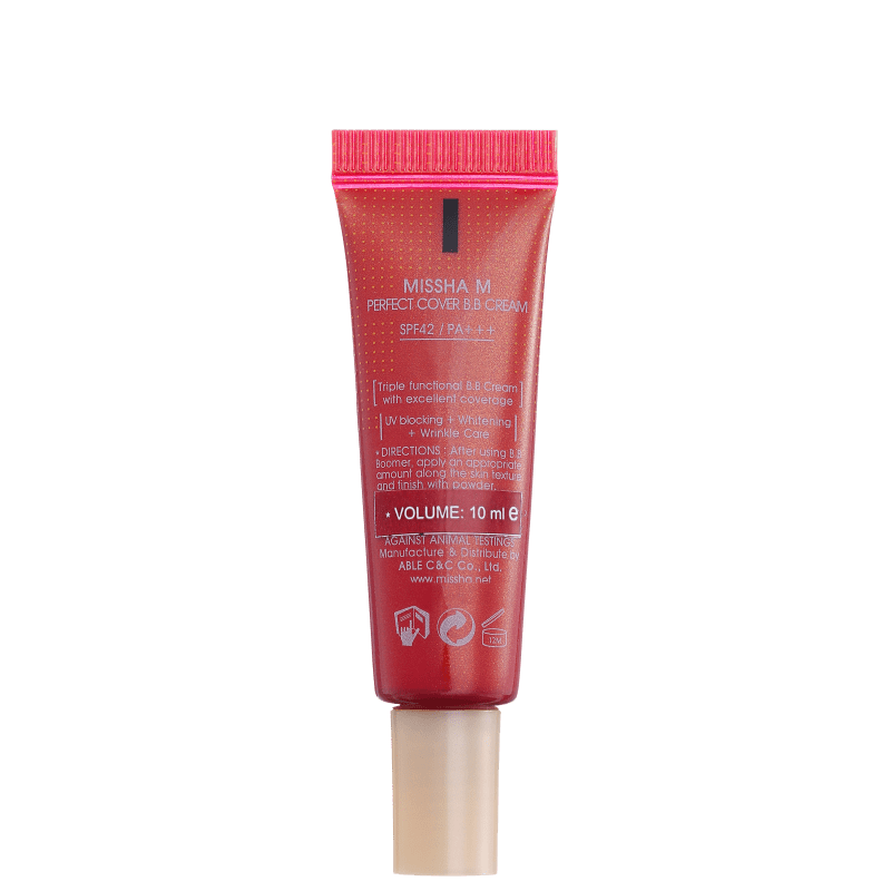 Missha M Perfect Cover Nº 27 Honey Beige - BB Cream 10ml