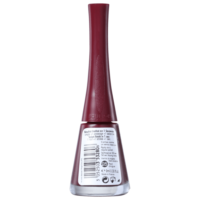 Bourjois 1 Seconde Gel Red Dingue - Esmalte Cremoso 8ml