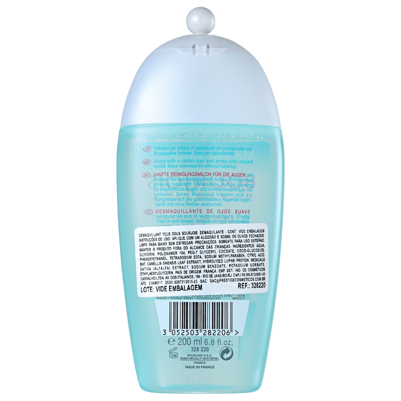 Bourjois Démaquillant Yeux Doux - Loção Demaquilante 200ml