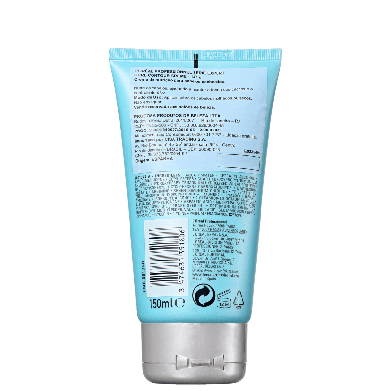 L'Oréal Professionnel Expert Curl Contour - Creme de Pentear 150ml