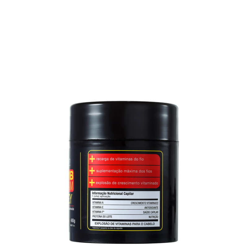 Yenzah Power Whey Bomb Cream - Máscara Capilar 480g