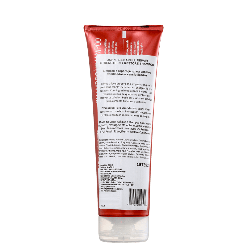 John Frieda Full Repair Strengthen+Restore - Shampoo 250ml