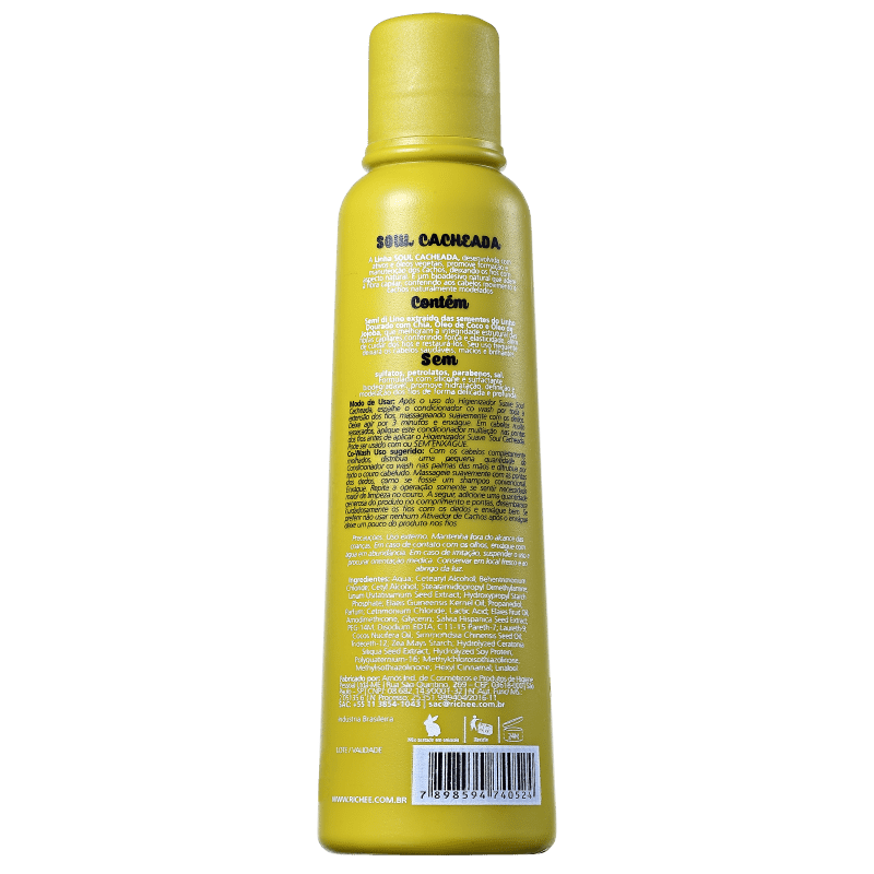Richée Professional Soul Cacheada - Condicionador Co-Wash 250ml