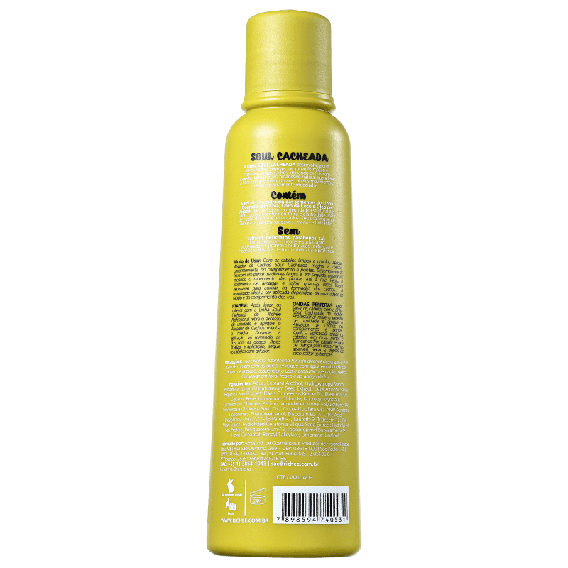 Richée Professional Soul Cacheada - Ativador de Cachos 250g