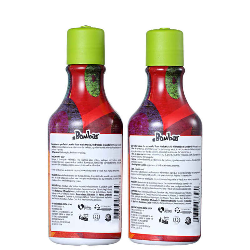 Kit #Bombar (Shampoo e Condicionador) 250ml