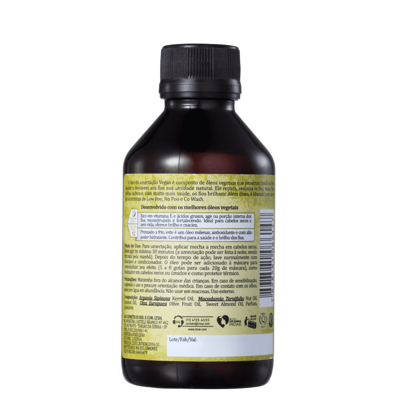 Óleo Vegan Capilar 150ml
