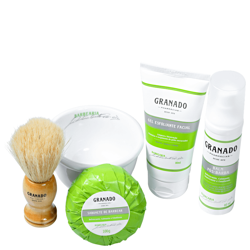 Kit Barba Granado para Barbear (5 Produtos)