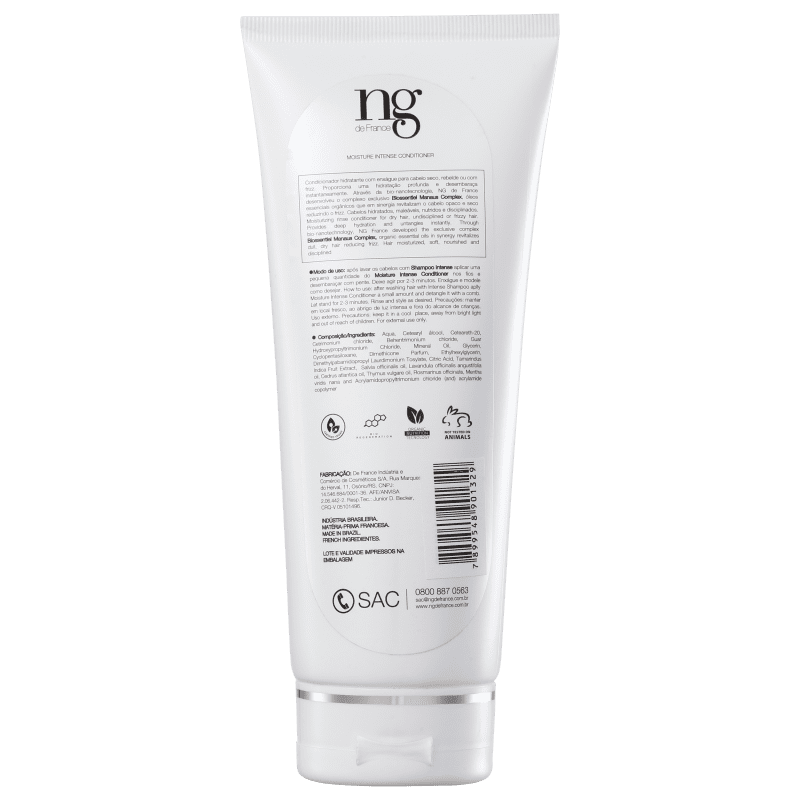NG de France Intense Moisture - Condicionador 200ml