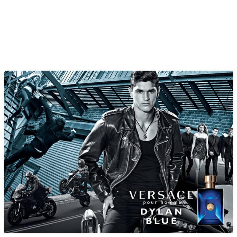 Dylan Blue Por Homme Versace Eau de Toilette - Perfume Masculino 100ml