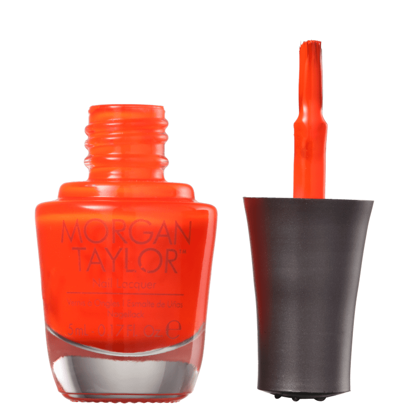 Morgan Taylor Orange Crush 28 - Esmalte Laranja 5ml