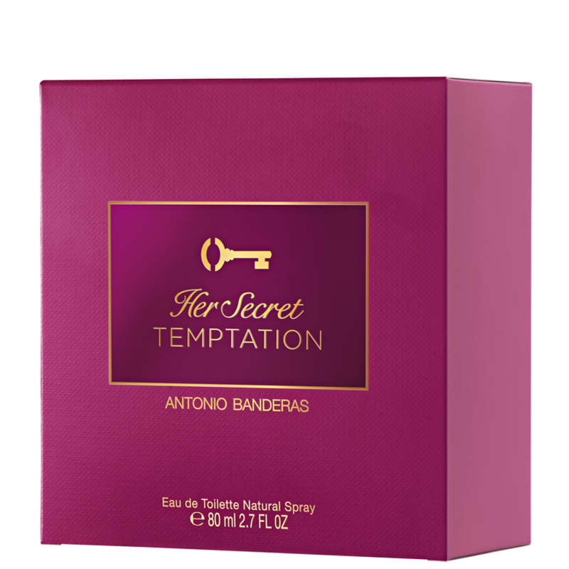 Her Secret Temptation Antonio Banderas Eau de Toilette - Perfume Feminino 80ml