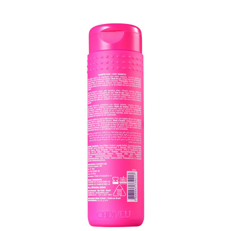 Cadiveu Professional Glamour Rubi - Shampoo 250ml