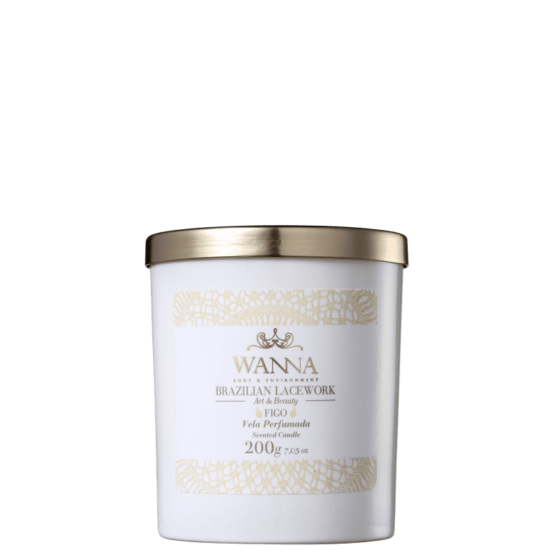 Wanna Brazilian Lacework Figo - Vela Perfumada 200g
