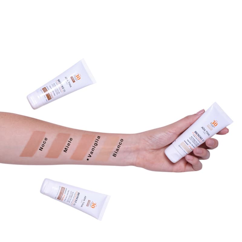 Ada Tina Biosole BB Cream 30 Vaniglia - Protetor Solar com Cor 40ml
