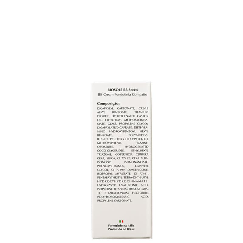 Ada Tina Biosole BB Secco FPS60 Vaniglia - Protetor Solar Facial com Cor 10g