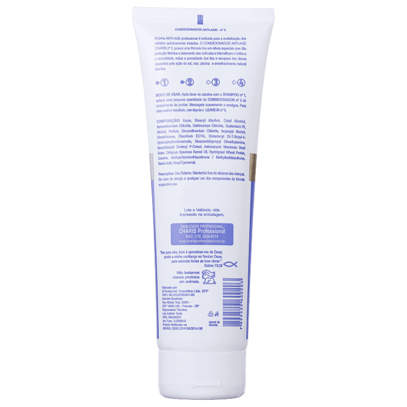 Charis Anti Age Condicionador Revitalizante - Condicionador 250ml
