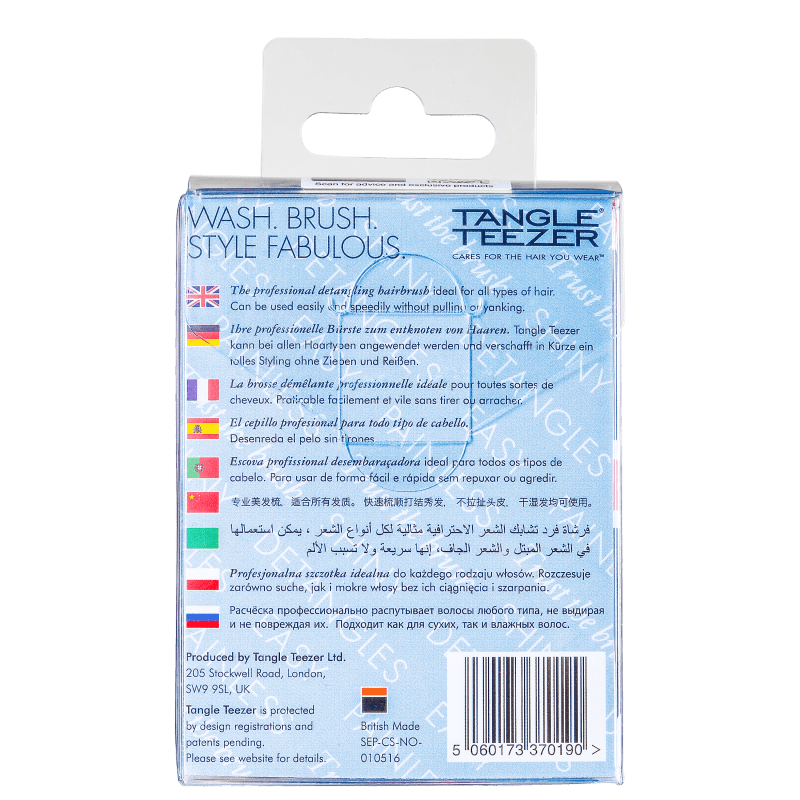 Tangle Teezer Compact Styler Neon Orange Flare - Escova de Cabelo