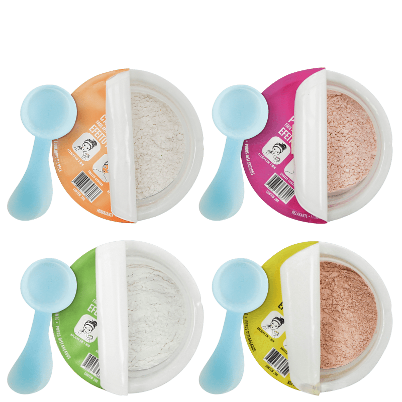 Kit Máscaras Pele Perfeita (4 Produtos)