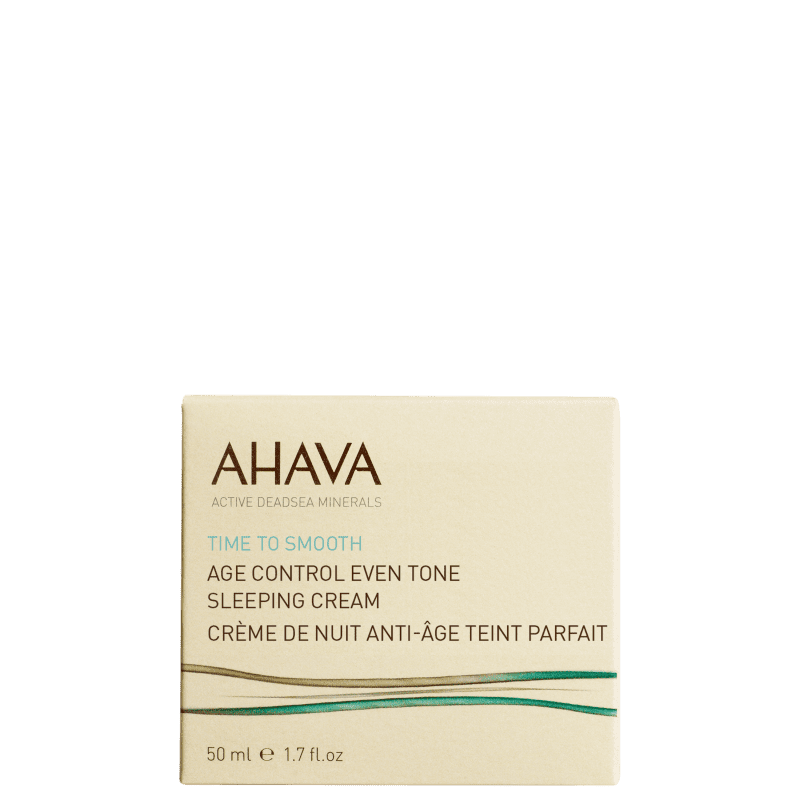 Ahava Time To Smooth Sleeping Cream Age Control Even Tone - Creme Anti-Idade Noturno 50ml