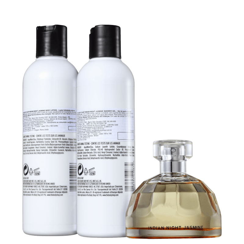 Kit The Body Shop Indian Night Jasmine (3 Produtos)