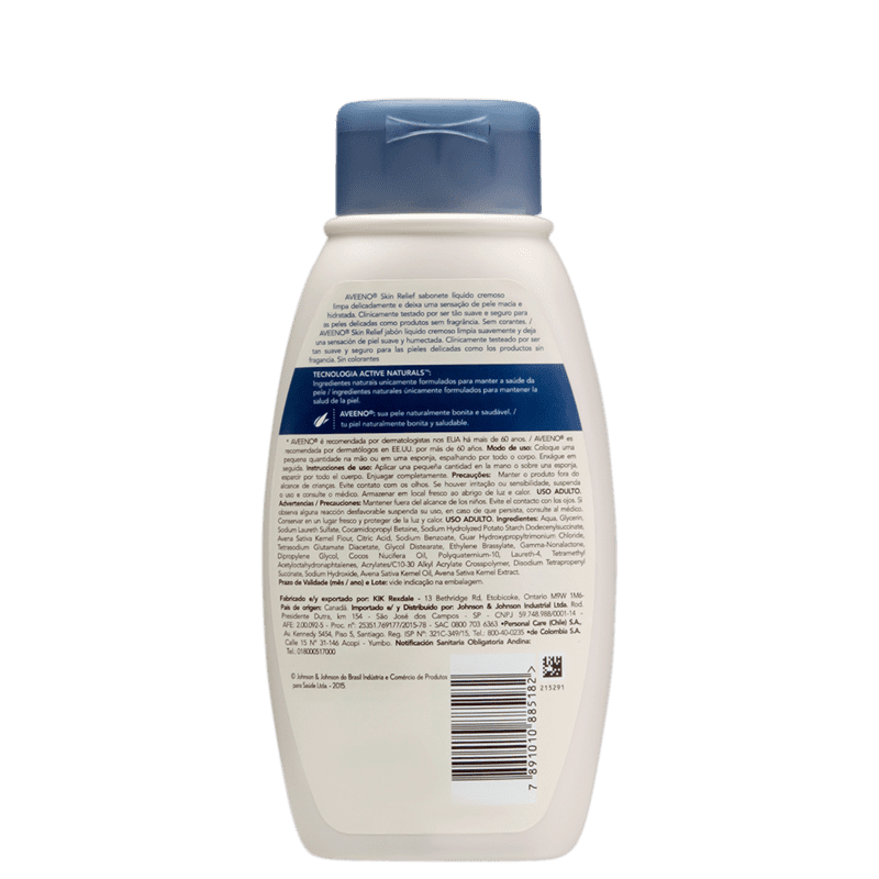 Aveeno Skin Relief Coco - Sabonete Líquido 354ml