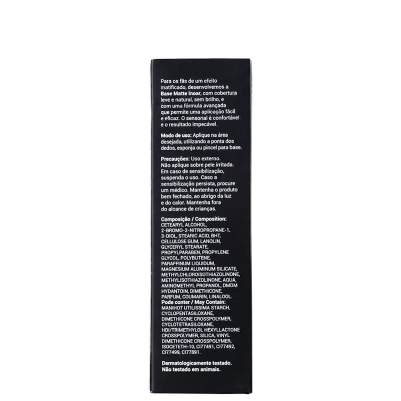 Inoar Matte Clara - Base Líquida 30ml