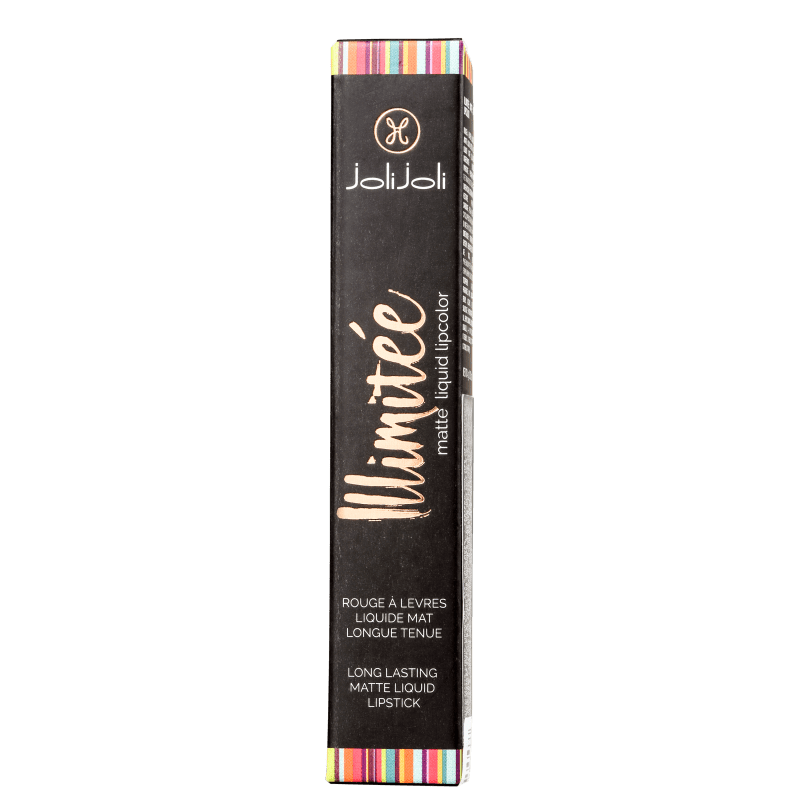 Joli Joli Illimitee Lipcolor 256 Nuit a Paris - Batom Líquido Matte 4g