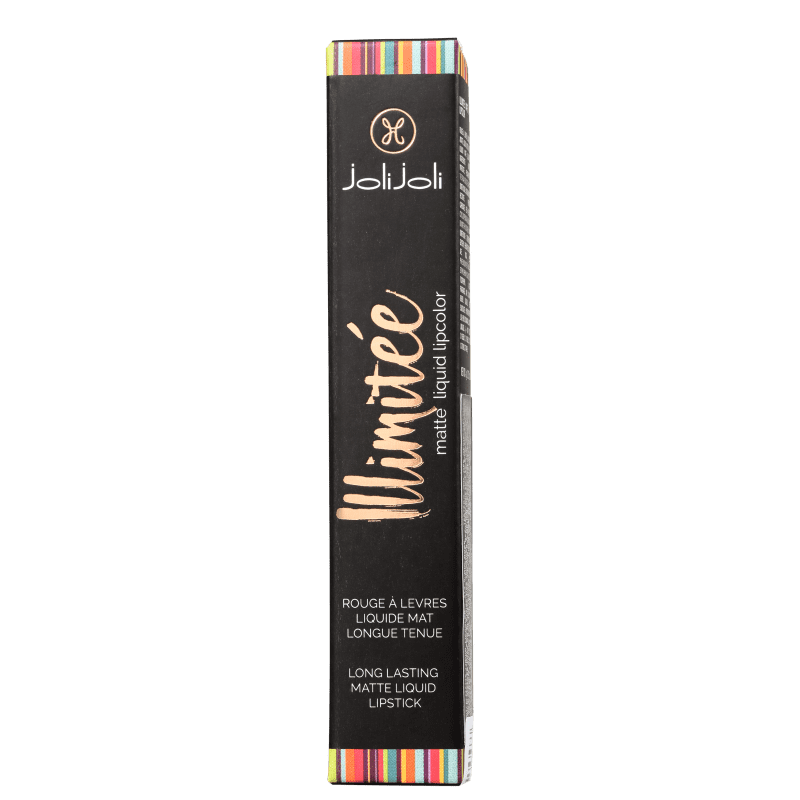 Joli Joli Illimitee Lipcolor 256 Nuit a Paris - Batom Líquido Matte 4g
