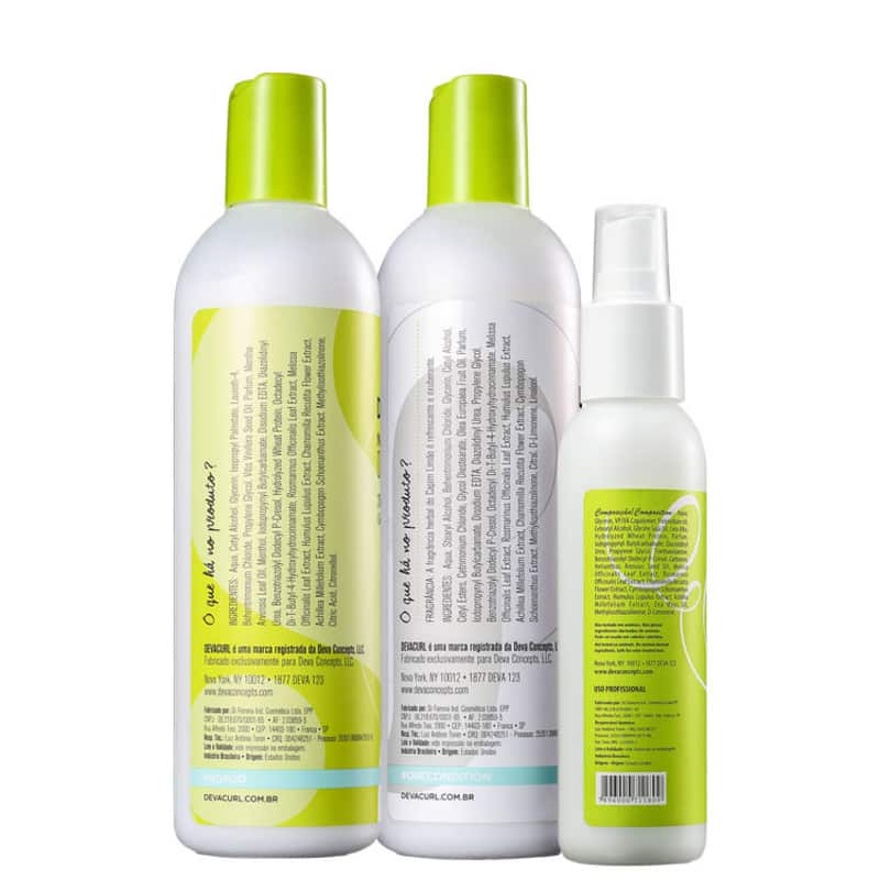Kit Deva Curl Set It Free (3 Produtos)