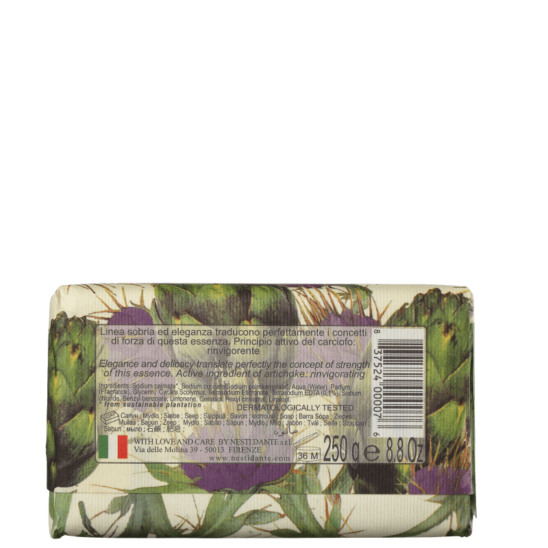 Nesti Dante Horto Botanico Alcachofra - Sabonete em Barra 250g