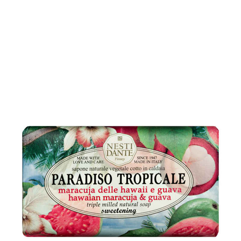 Nesti Dante Paradiso Tropicale Maracujá do Havaí e Goiaba - Sabonete em Barra 250g