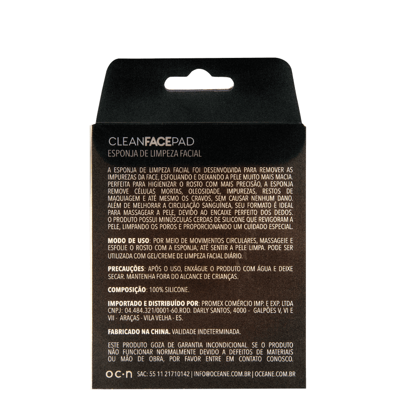 Clean Face Pad - Esponja de Limpeza Facial