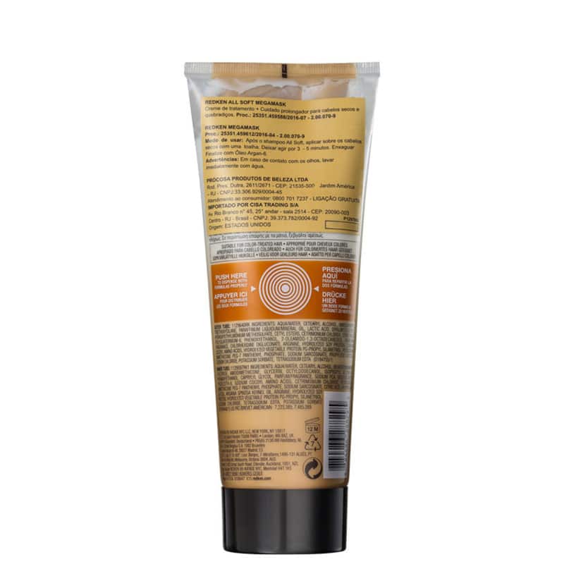 Redken All Soft Mega - Máscara Capilar 200ml
