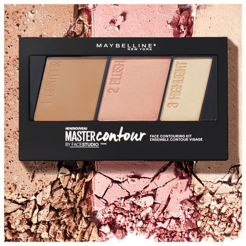 Maybelline Master Contour Kit Medium Dark - Paleta de Contorno 9,7g