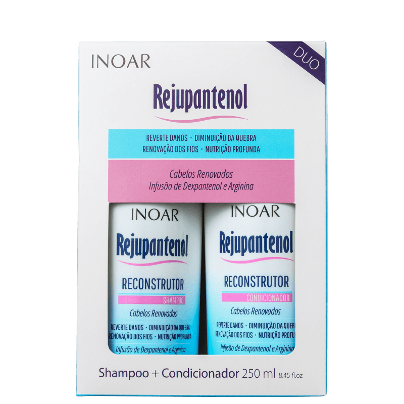 Kit Inoar Rejupantenol Duo (2 Produtos)