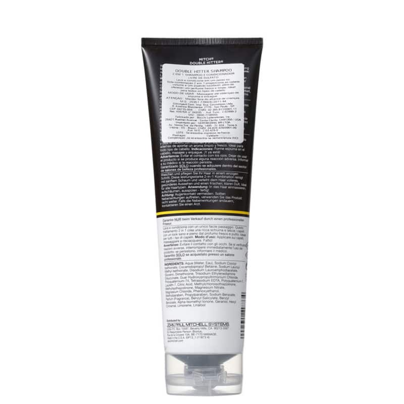 Paul Mitchell Mitch Double Hitter - Shampoo 2 em 1 250ml