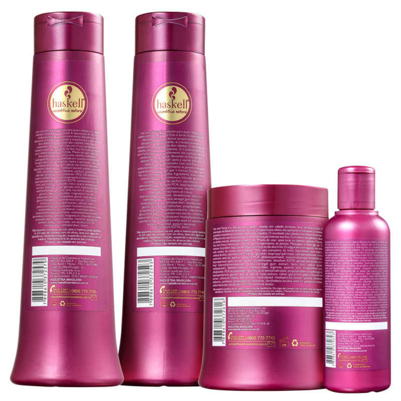 Kit Haskell Liso com Força Disciplinante (4 produtos)