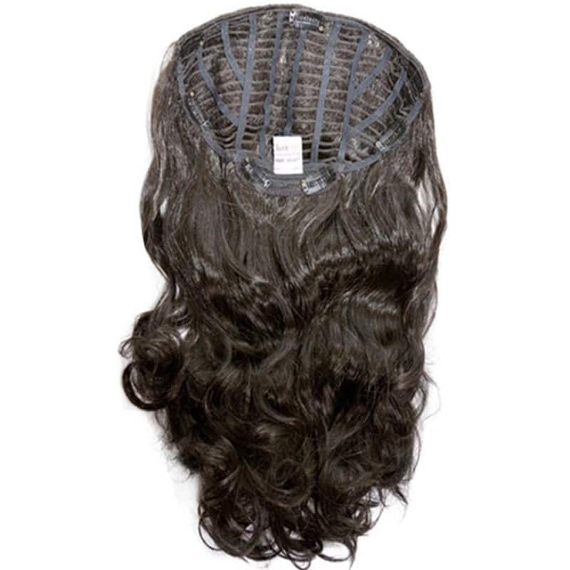 Hairdo Castanho Super Escuro - Aplique Ondulado 58cm