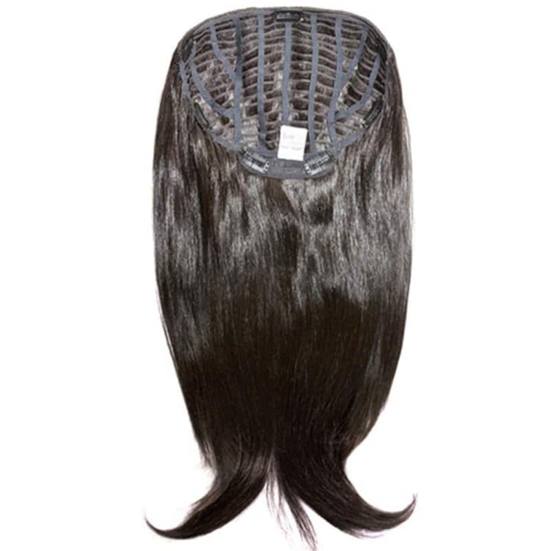 Hairdo Castanho Super Escuro - Aplique Liso em Camadas 63cm