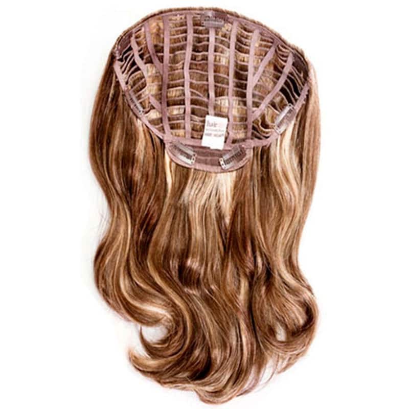 Hairdo Ondulado - Castanho Com Mechas Douradas 45 Cm