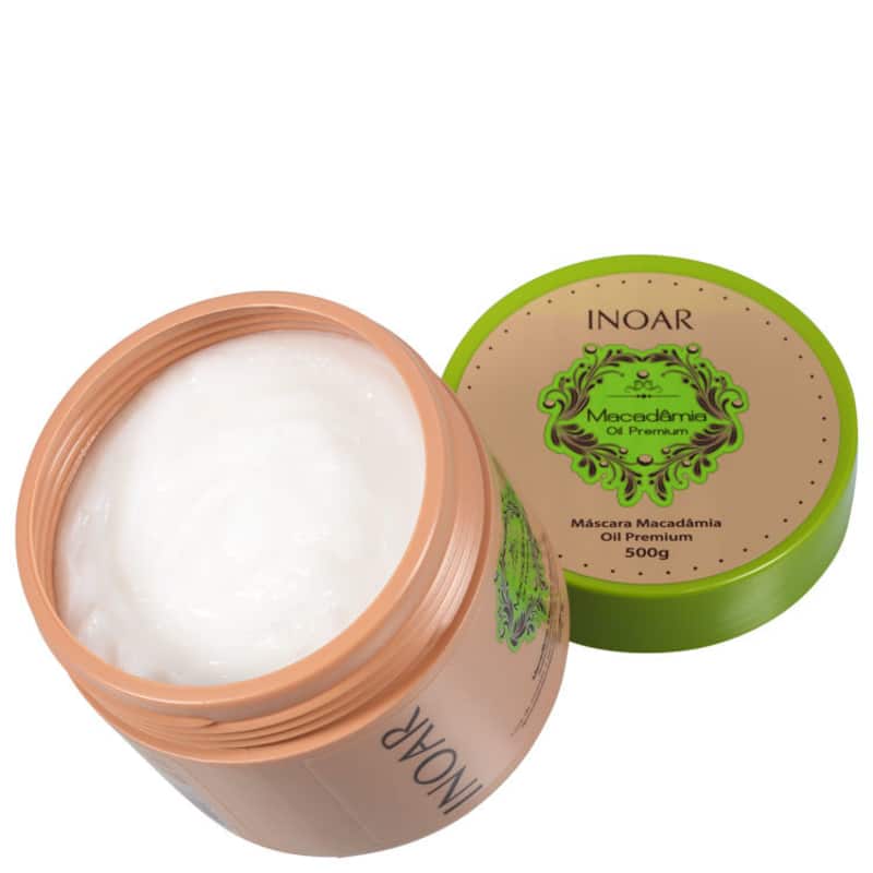 Inoar Macadâmia Oil Premium - Máscara Capilar 500ml