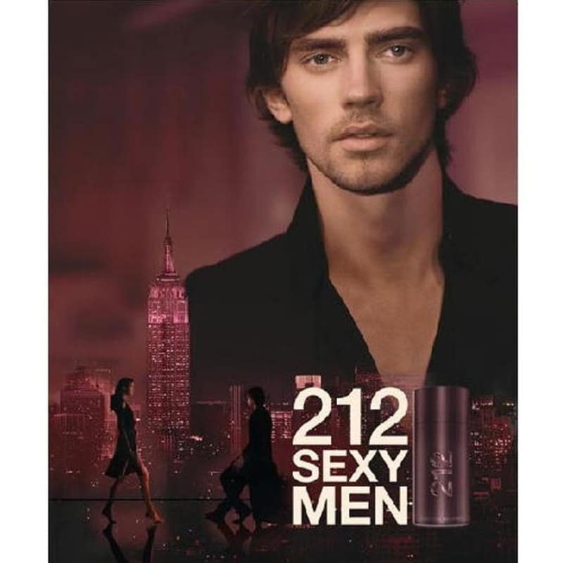 212 Sexy Men Carolina Herrera Eau de Toilette - Perfume Masculino 50ml