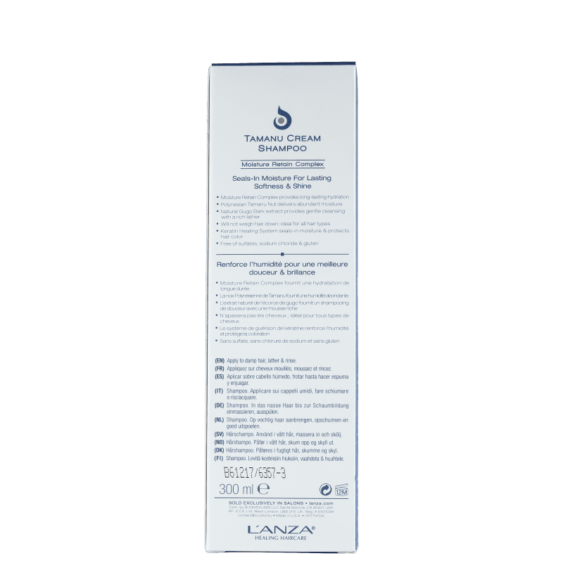 L'Anza Healing Moisture Tamanu Cream - Shampoo sem Sulfato 300ml