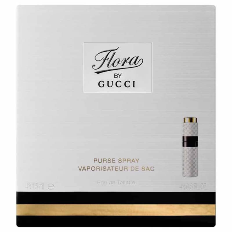 Flora by Gucci Purse Spray Eau de Toilette - Perfume Feminino 4x15ml