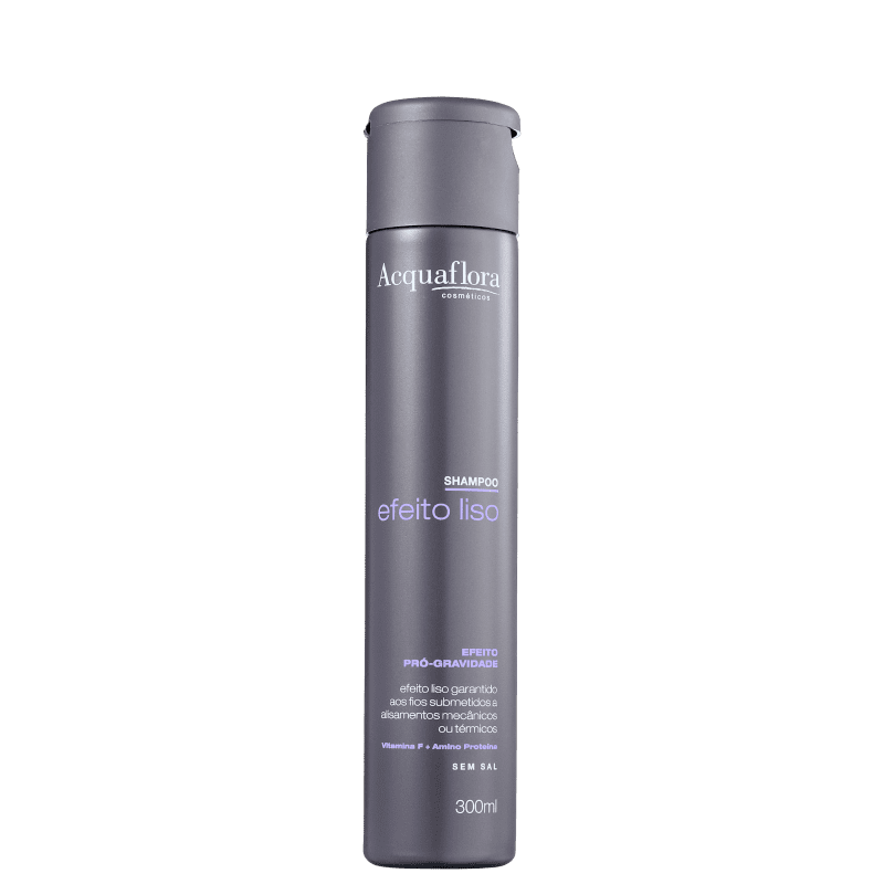 Acquaflora Efeito Liso - Shampoo sem Sal 300ml