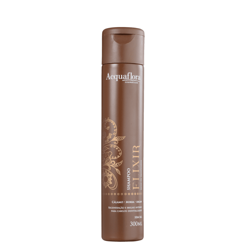 Acquaflora Elixir Secos e Danificados - Shampoo sem Sal 300ml