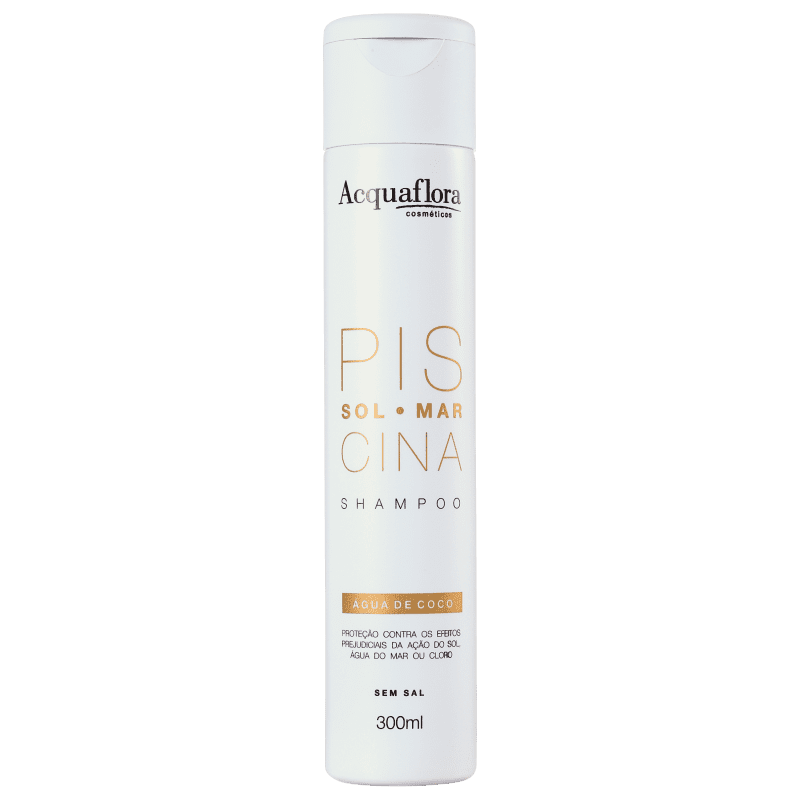 Acquaflora Sol Mar Piscina - Shampoo sem Sal 300ml