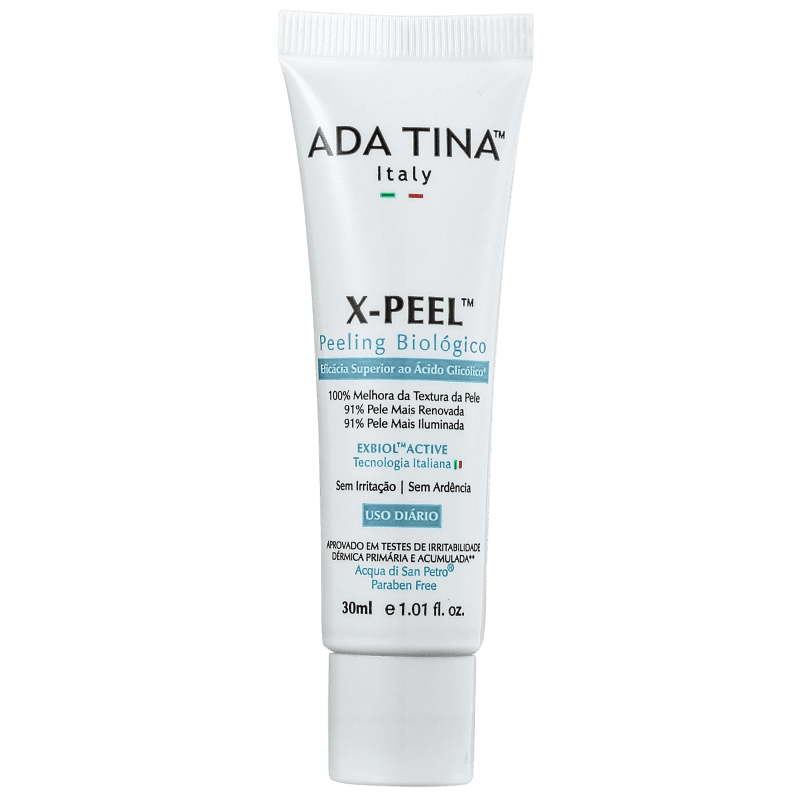 Ada Tina X Peel Peeling Biológico - Tratamento Facial 30ml