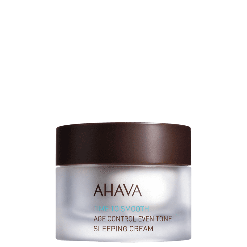 Ahava Time To Smooth Sleeping Cream Age Control Even Tone - Creme Anti-Idade Noturno 50ml