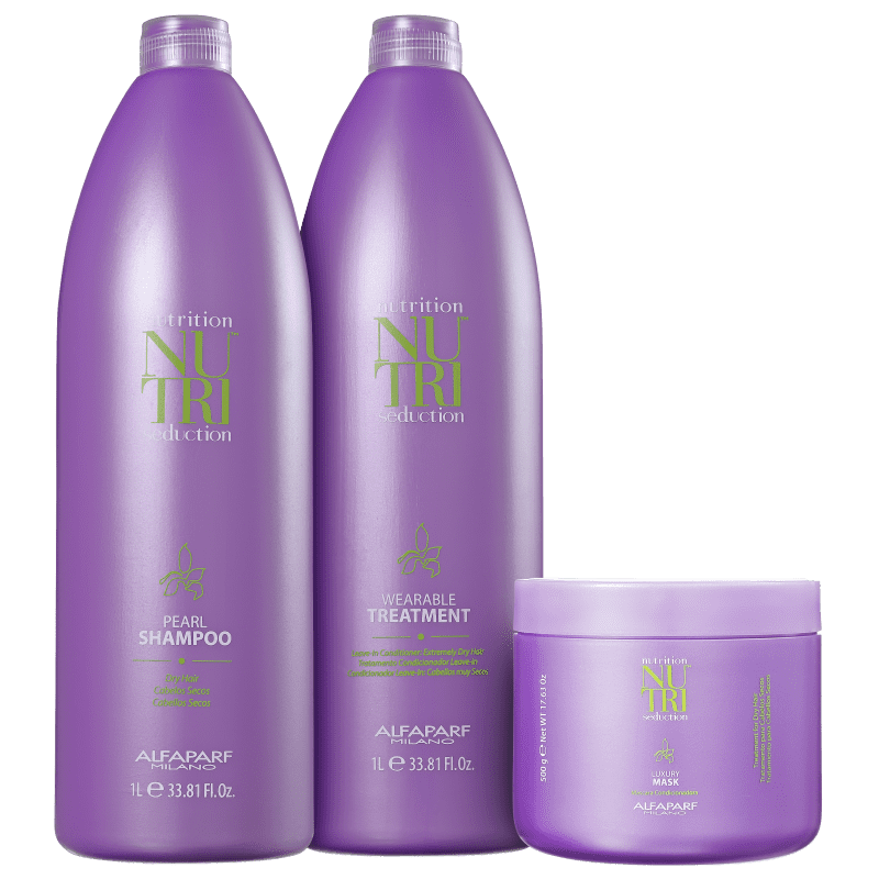 Kit Alfaparf Nutri Seduction Deep Nutrition Salon (3 Produtos)